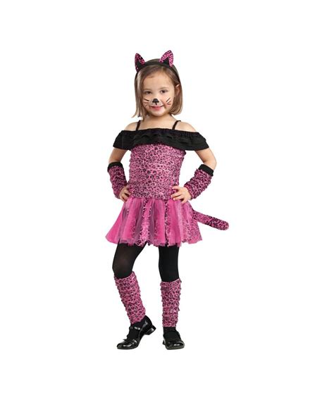 Sassy Pink Leopard Girls Costume Girls Costume