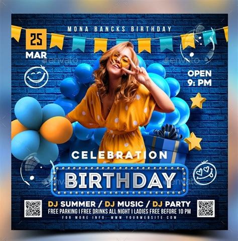 25 Best Birthday Flyer Templates For Celebration 2023 Templatefor