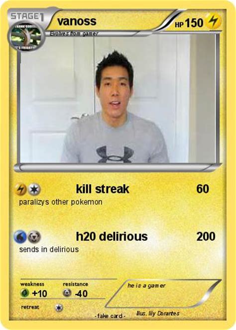 Pokémon vanoss 18 18 - kill streak - My Pokemon Card