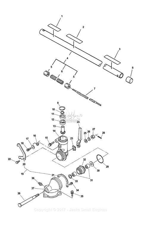 Echo 99944200590 Articulating Hedge Trimmer Attachment Parts Diagram