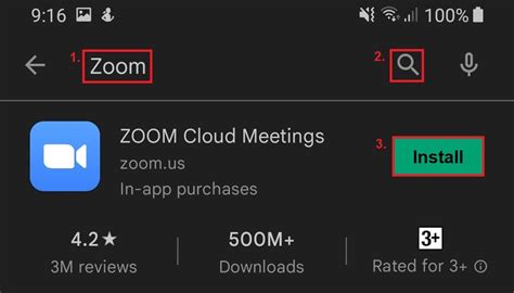 Using Zoom App For Android