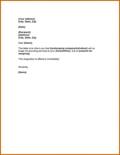 How Much To Write In Weeks Notice Letter Amos Writing