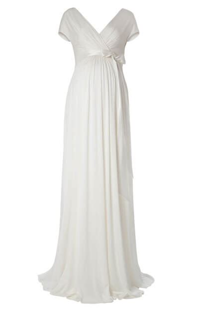 Alessandra Maternity Wedding Gown Long Ivory Maternity Wedding Dresses Evening Wear And