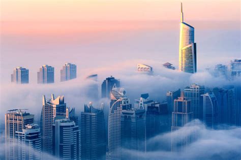 Above The Clouds Stunning Snaps Of Dubais Skyscrapers Yahoo News Uk