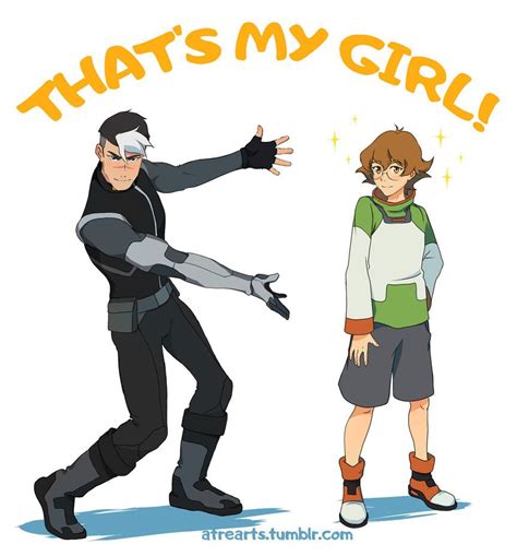 That S My Girl Shiro And Pidge From Voltron Legendary Defender Shiro Voltron Voltron Klance