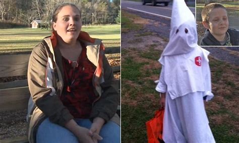 Mom Who Allowed Her Seven Year Old Son To Dress Up Like A Kkk Member