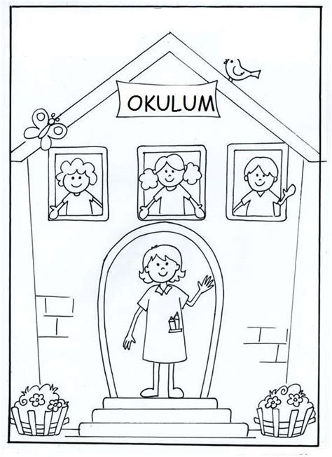 Göre boyama sayfaları okul binası boyama sayfaları okul öncesi boyama sayfaları okul servisi boyama sayfaları ördek. okul boyama sayfası ile ilgili görsel sonucu | Boyama ...