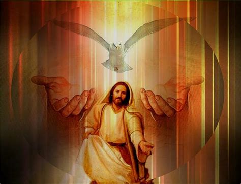 Father Son And Holy Spirit Spirit Christ Jesus God Hd Wallpaper