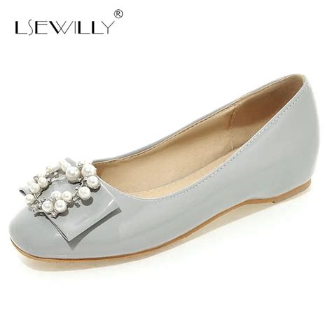 Lsewilly Women Concise Shallow Mouth Pumps Ladies Shoes Round Toe Low
