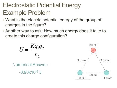 Solved What Is The Electric Potential Energy Of The Group Of