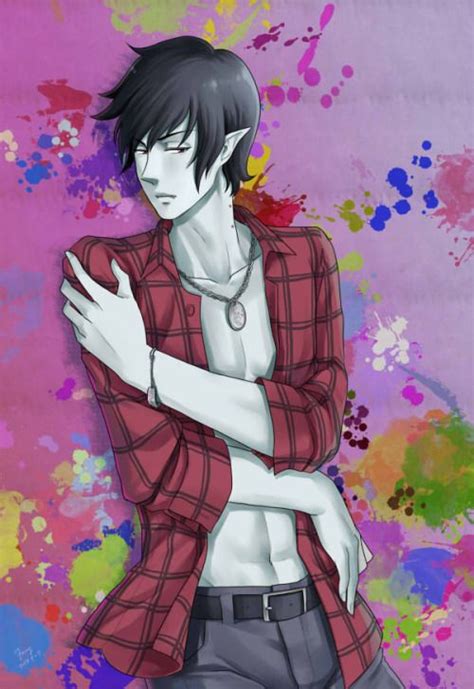 marshall lee by fangcovenly fang cat adventure time marshall lee anime