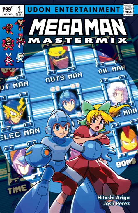 New Udon Mega Man Mastermix Announcement Reveals All Six Covers The Mega Man Network