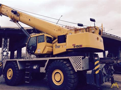 Grove Rt9150e 150 Ton Rough Terrain Crane For Sale Hoists And Material