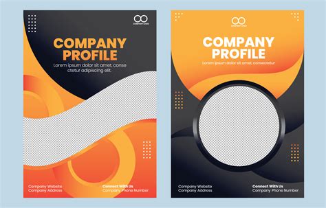 Company Profile Cover Design Vector Art Icons And Graphics For Free