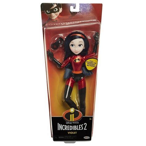 Кукла Фиалка Violet Суперсемейка 2 Incredibles 2 Jakks Pacific купить в Москве с