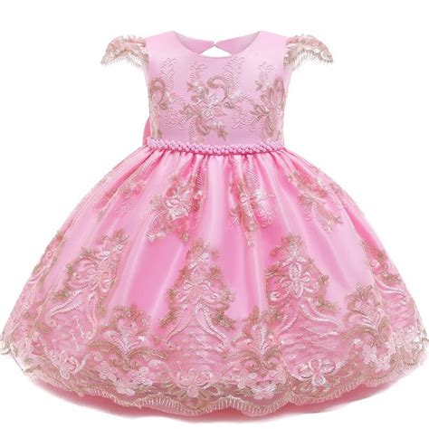 Baby Girl Dress Toddler Girl Clothes Lace Christening Gown Etsy
