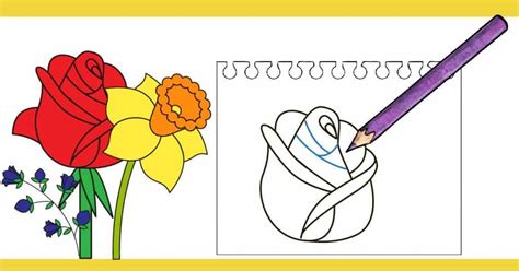 With just a few simple shapes and strokes you will be drawing dozens of roses in no time. Easy How to Draw a Rose Step by Step Tutorial