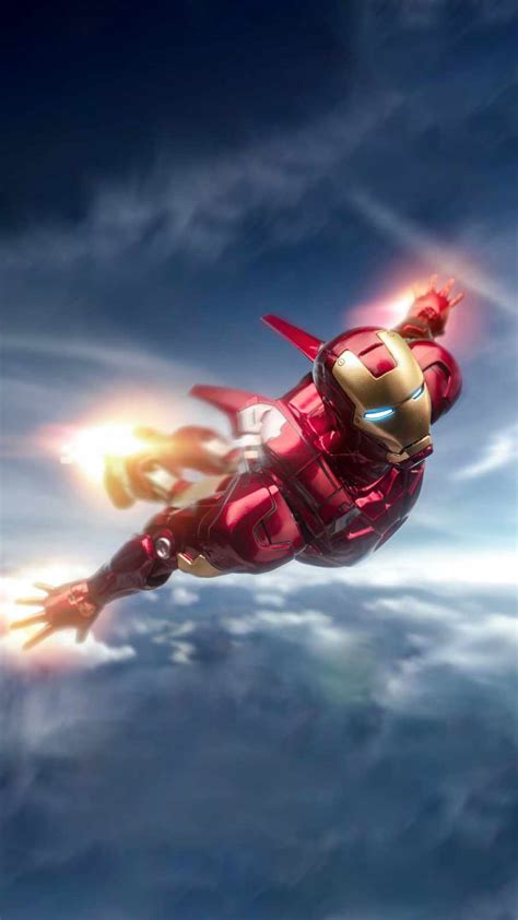 Iron Man Flying Iphone Wallpaper Iphone Wallpapers