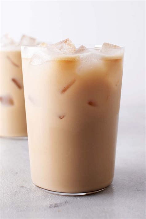 Starbucks Iced Vanilla Latte Copycat Coffee At Three
