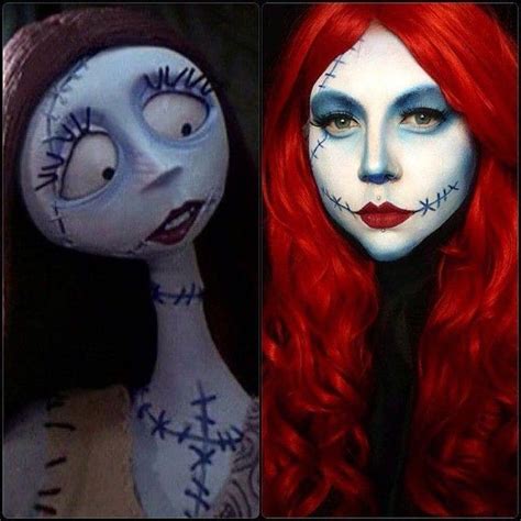 Beserk On Instagram ♥ Sally From Nightmare Before Christmas Makeup