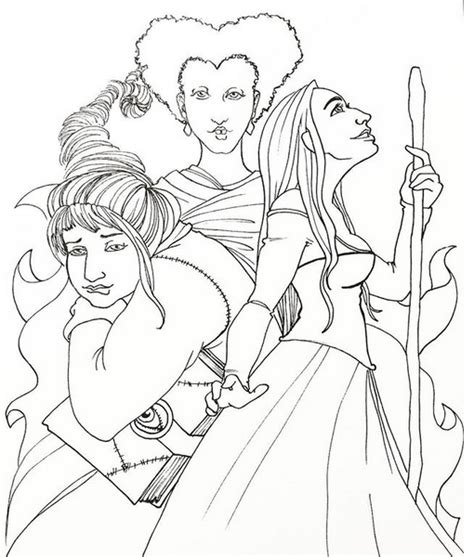Download and print these hocus pocus coloring pages for free. Hocus Pocus Coloring Page by Tray7 on DeviantArt