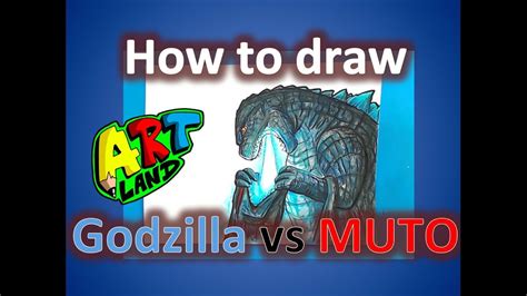 How to draw the behemoth titan from godzilla. How to Draw Godzilla Defeating the MUTO - YouTube