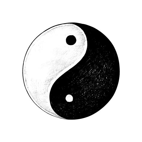 Hand drawn Yin and Yang - Download Free Vectors, Clipart ...