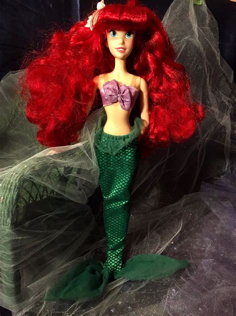This Is A Beautiful 16 Inch Tall Singing Ariel Doll Made By Disney She