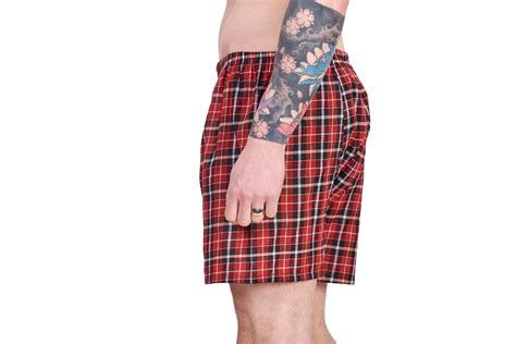 Mens Woven Boxer Shorts Rich Cotton Elasticated 3 Pairs Pack Underwear