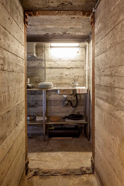 Tiny War Bunker Makes Unique Underground Home