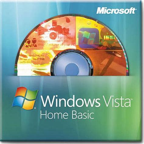 Microsoft Windows Vista Home Basic Edition Sp1 66g 02022 Bandh