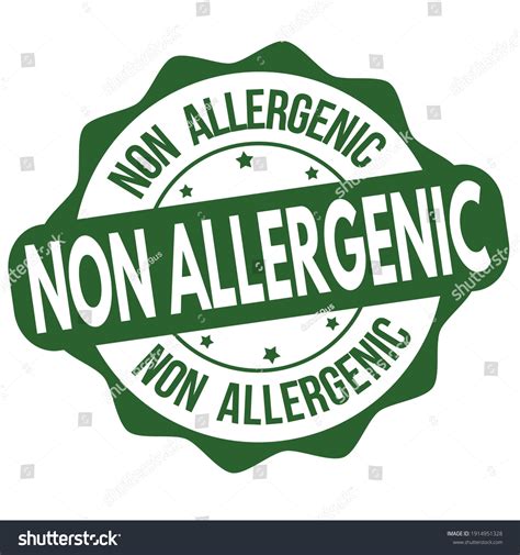 Non Allergic Images Stock Photos And Vectors Shutterstock