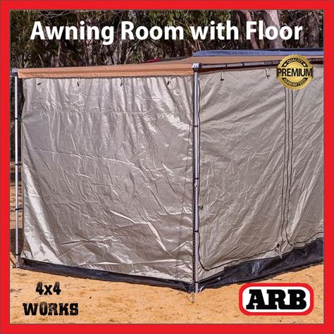 Arb Deluxe Awning Room With Floor 2500 X 2500mm 4x4 Works