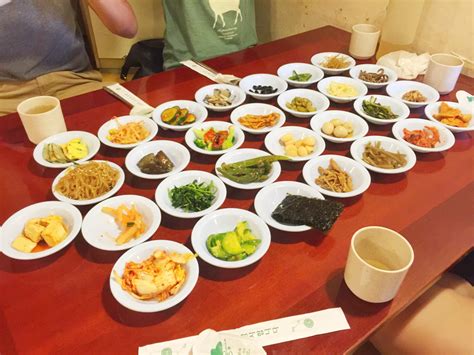 Diners who are eager to experiment might be tempted to sample one of everything on. I went to a Korean restaurant that served 29 types of side ...