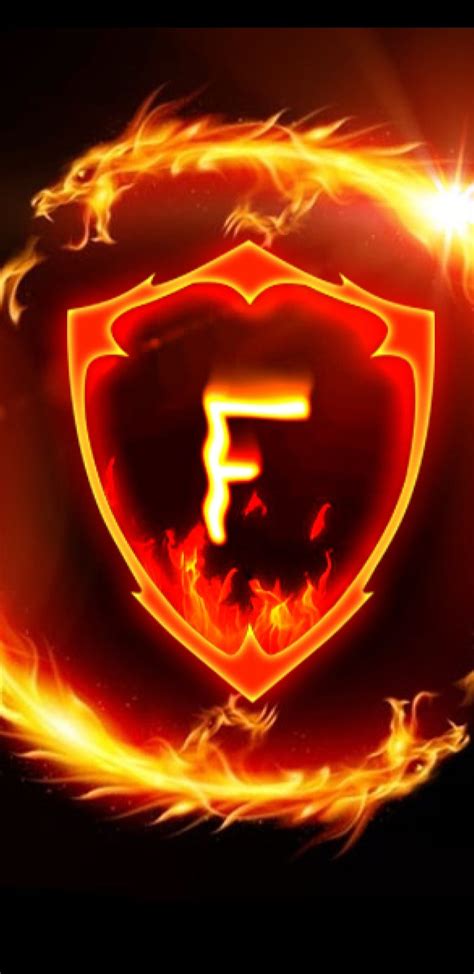 1080p Free Download F Letter Letters Yellow Red Fire Dragon