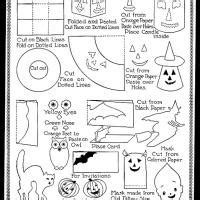Have your children draw an outline of a haunted house on black. Halloween Projects Guide