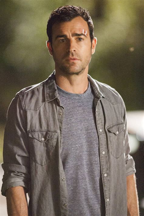 The image direct justin theroux is seen dressed in character with a full mustache on the set of the white house plumbers in albany, new york on june 15. 'The Leftovers' Renewed for Second Season at HBO | Justin ...