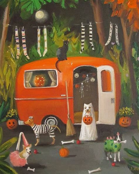 10 Cool Halloween Paintings Spooky Halloween Art Prints To Buy In 2018