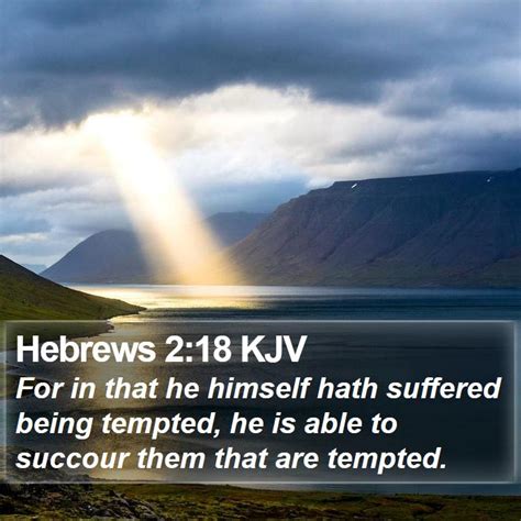 Hebrews 2 Scripture Images Hebrews Chapter 2 Kjv Bible Verse Pictures