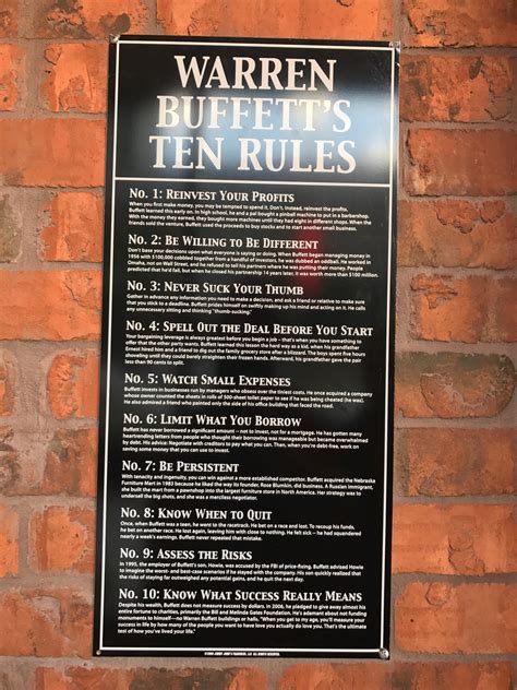 Jimmy Johns And Warren Buffetts 10 Rules Valuewalk