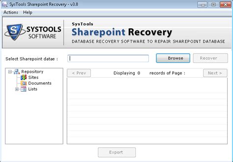 Sharepoint Repair Tool Retrieve Recover Sharepoint Files Data