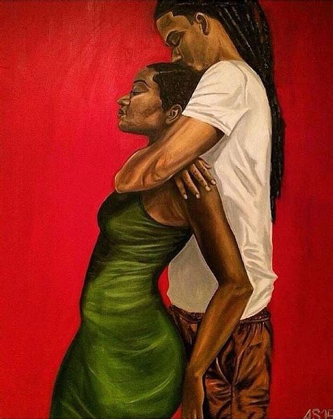 Love Black Love African American Art Afro Art