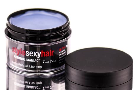 Short Sexy Hair Control Maniac Wax 18 Oz Pack Of 6 With Sleek Comb