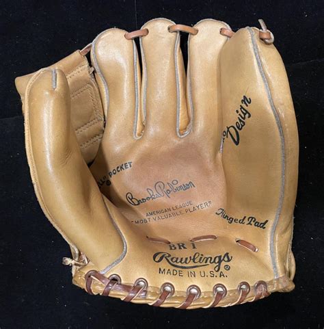 Brooks Robinson Rawlings Br1 Front Rawlings Baseball Glove