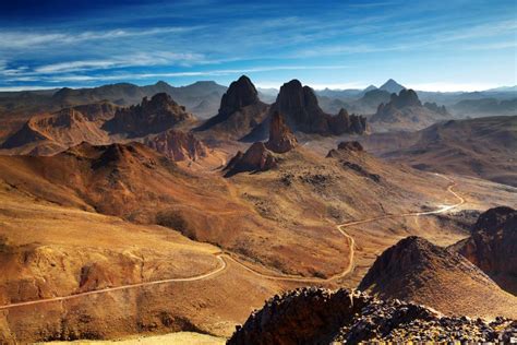 Hoggar Mountains Tamanrasset Algeria With Map And Photos