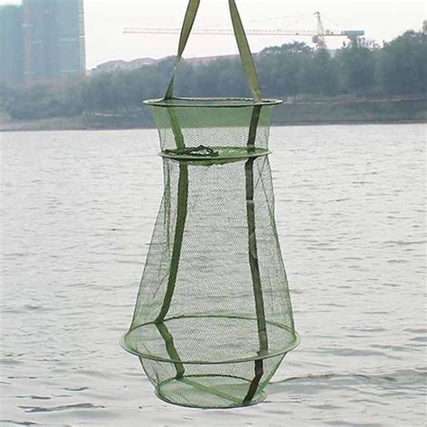 Foldable Fish Net Fish Cages Network Hand Net Small Mesh Single