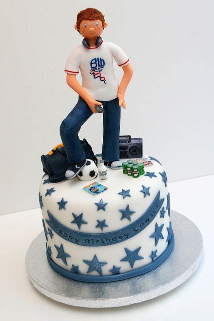 Something blue wedding cakes on instagram: Edward 21st Cake | 21st cake, Cake, Cupcake cakes