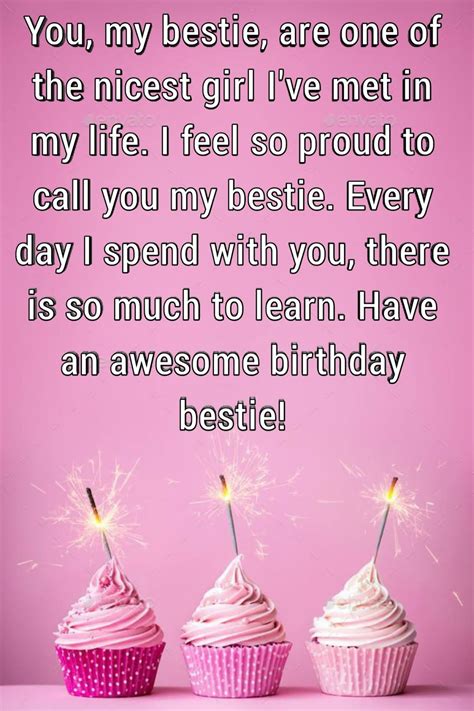 60 Beautiful Bday Wishes For Female Best Friend Good Readers