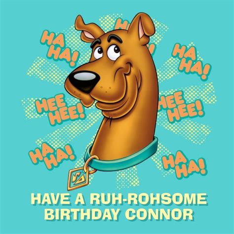 Scooby Doo Personalised Happy Birthday Card Moonpig