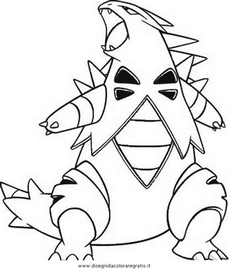 Tyranitar from pokemon coloring pages. Tyranitar Coloring Pages Coloring Pages